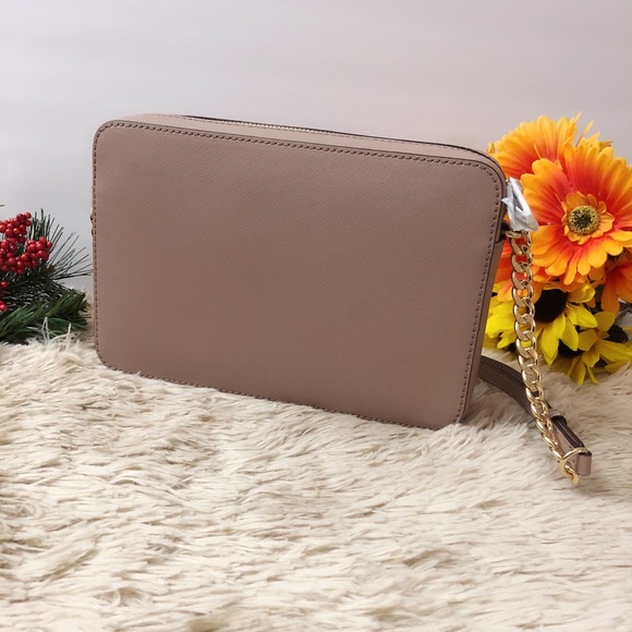 NWT Michael Kors Jet Set Item Crossbody Bag Fawn - Picture 7 of 8